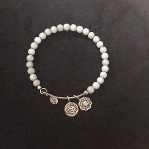 Chrysalis Aqua Beaded Bracelet